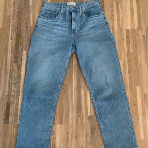 Everlane The Cheeky Jean Sz28 Regular straight leg in vintage light wash